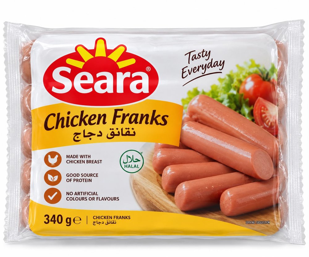 Seara Chicken Franks 340g
